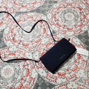 Vera Bradley Crossbody Wallet - Classic Navy
